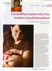 Living Healthy: Breastfeeding Living Healthy: Breastfeeding